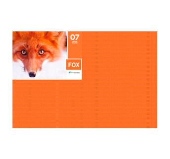 Нагрудник стоматологічний CEROS 33х43 см оранжевий (500 шт/уп)