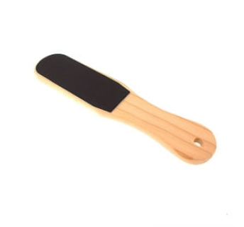 Педикюрна пилка дерев'яна ручка YRE Pedicure Grater Wooden