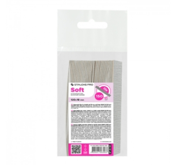 DF-20-150 Сменные файлы для пилки прямой на мягкой основе Staleks Pro Smart 20 150 грит (30 шт)