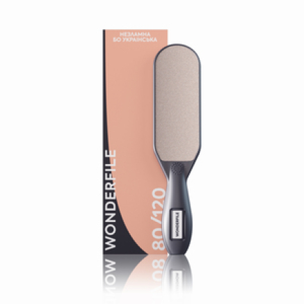 Терка для стоп Wonderfile 80/120 Терка для стоп Wonderfile 80/120