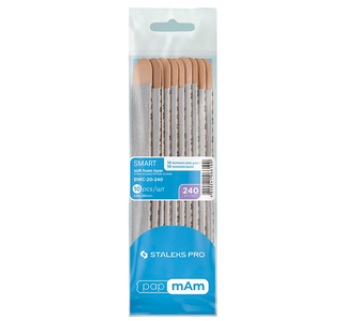 DWC-20-240 Сменные файлы Сталекс papmAm (мягкое основание) на деревянной основе SMART 20 240 грит (10 шт)