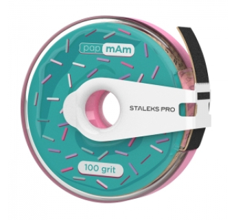 ATC-100 Змінний файл-стрічка PAPMAM з кліпсою Staleks Pro Expert 100 грит