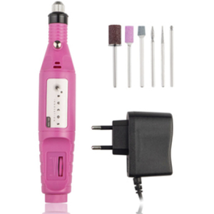 Портативний фрезер-ручка BUCOS ZS-100 PASTEL PINK на 20000 об.хв.