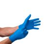 Рукавички нітрилові MERCATOR gogrip blue, розмір M, 50 шт