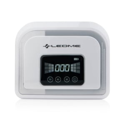 Лампа для манікюру LEDME 5B 120W SILVER з акумулятором