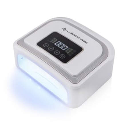 Лампа для манікюру LEDME 5B 120W SILVER з акумулятором