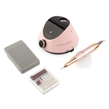 Фрезер для манікюру Bucos Nail Drill X2 BLUSH PINK 65 Ватт, 35 000 об./хв.