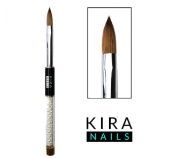 Пензель для акрилу Kira Nails Acrylic 10 (Kolinsky)