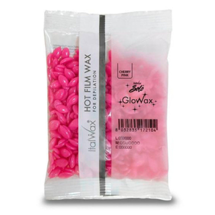 Віск для депіляції у гранулах GloWax Рожева вишня ItalWax, 100 г