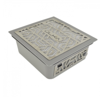 Вытяжка для маникюра врезная Ulka Premium серая, 52 Вт