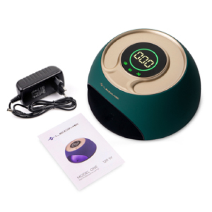LED+UV лампа для манікюру LEDME ONE 120W GREEN