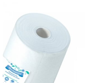 Простирадло одноразове Panni Mlada біле в рулоні 0,6х500 м