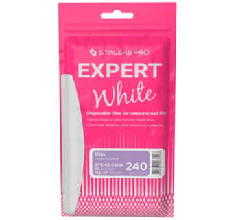 DFE-42-240 Набор Сменных Файлов для Пилки Полумесяц Staleks Expert 240 грит (50 шт)