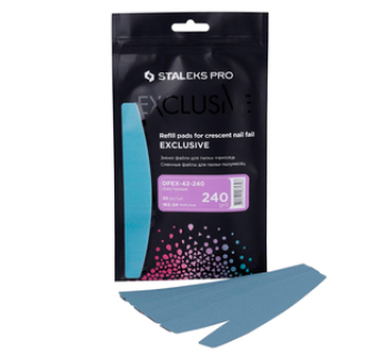 DFEX-42-240 Сменные файлы для пилы полумесяц EXCLUSIVE 42 240 грит (50 шт.)