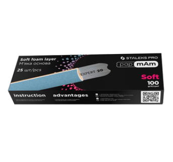 DFCX-20-100/25 Сменные файлы Сталекс papmAm (мягкое основание) EXCLUSIVE 20 100 грит (25 шт)