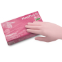 Рукавички нітрилові MEDIPLUS PinkyPlus PINK неопудрені, розмір S, 100 шт