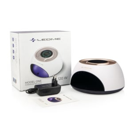 LED+UV лампа для манікюру LEDME ONE 120W WHITE