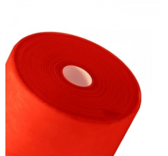 Простынь одноразовая Panni Mlada красная в рулоне 0,6х200 м