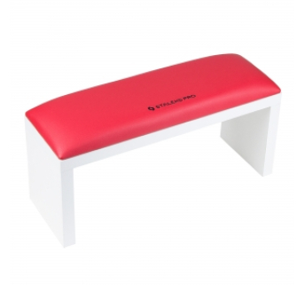 Подлокотник для маникюра на ножках STALEKS PRO Red