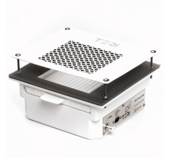 Вытяжка для маникюра встраиваемая Teri 800 2021 белая (сетка белая), 100 Вт