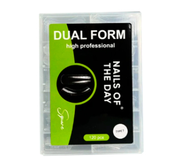 Верхні форми Nails of the day Dual Form Square (Type 7), 120 шт