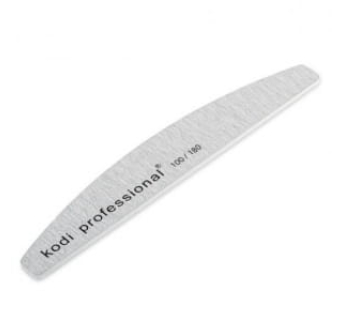 Пилка для нігтів Kodi Half Grey 180/100