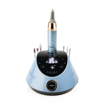 Фрезер для манікюру Bucos Nail Drill X2 OCEAN BLUE 65 Ватт, 35 000 об./хв.