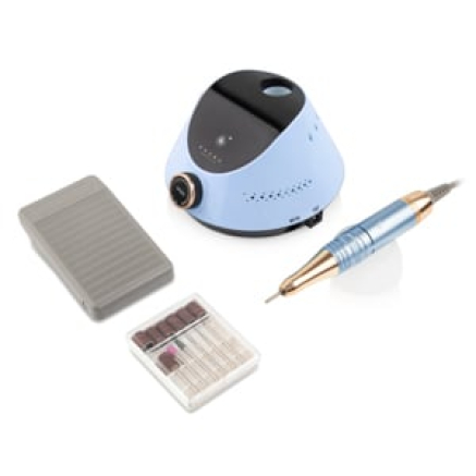 Фрезер для манікюру Bucos Nail Drill X2 OCEAN BLUE 65 Ватт, 35 000 об./хв.