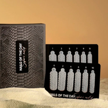 Силіконові молди Nails of the day Nail Nail Mold Safari (Snake), 12 шт