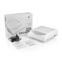 Витяжка для манікюру Bucos Cyclone V2 WHITE з НЕРА-фільтром 100W