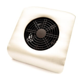 Вытяжка для маникюра серебристая