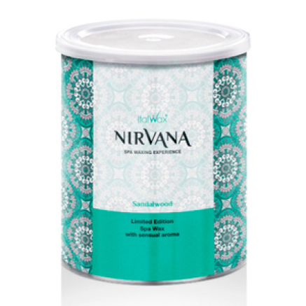 Віск для депіляції у банці Nirvava Сандал ItalWax 800 мл