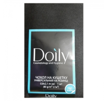 Чохол на кушетку Doily із спанбонду 0,8х2,1м чорний (1 шт)