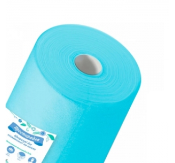 Простирадло одноразове Doily блакитне в рулоні 0,8х100 м