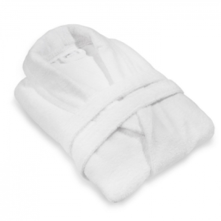 Халат махровий білий, розмір 2XL, 500 г\м