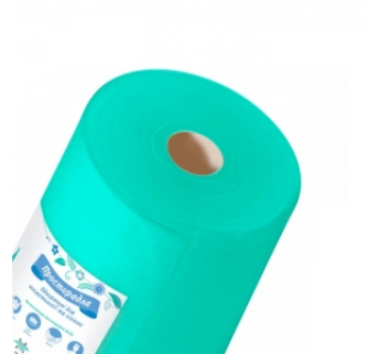 Простирадло одноразове Panni Mlada мятне в рулоні 0,8х100 м