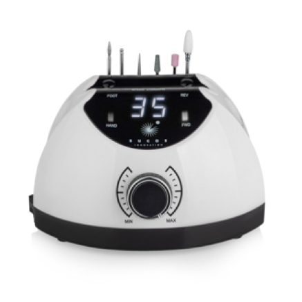 Фрезер для манікюру Bucos Nail Drill X4 PRO WHITE PEARL 65 Ватт, 35 000 об/хв.