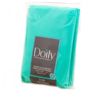 Чехол на кушетку Doily из спанбонда 0,8х2,1м мятный (1 шт)