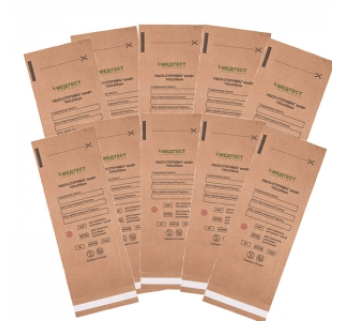 Набір крафтпакетів 100х250 мм для стерилізації Медтест (10 уп * 100 шт)