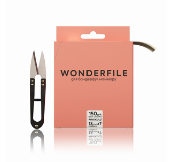 Файл-лента Wonderfile для пилы 160х18-150 грит+ножницы