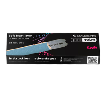 DFCX-20-240/25 Сменные файлы Сталекс papmAm (мягкое основание) EXCLUSIVE 20 240 грит (25 шт)