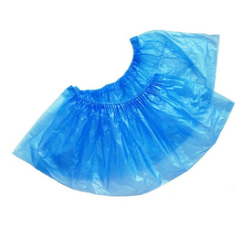 Бахилы полиэтиленовые одноразовые SANGIG 6 г/пара 15*40 см, голубые (100 шт)