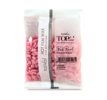 Воск для депиляции в гранулах TOPline Розовая жемчужина ItalWax, 100 г