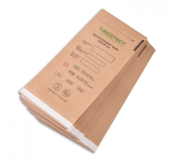 Крафт пакети 100х200 мм для стерилізації інструментів Медтест (100 шт)