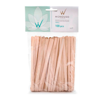 Шпатель деревяний Monouso SMALL ItalWax (100 шт)