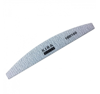 Пилка Kira Nails півколо 180/180