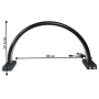 Настільна безтіньова led arc lamp black