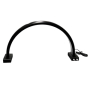 Настільна безтіньова led arc lamp black