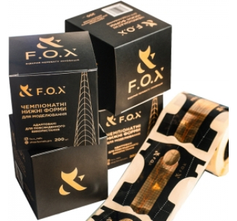 Чемпионатные нижние формы для моделирования F.O.X (200 шт)