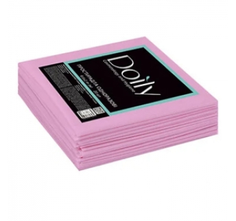 Простирадло одноразове Doily рожеве в пачці 0,8х2 м 20 шт